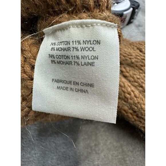 MUSIER Paris Cable Knit Sweater - Tan - Size 36 US 6 - Picture 12 of 13